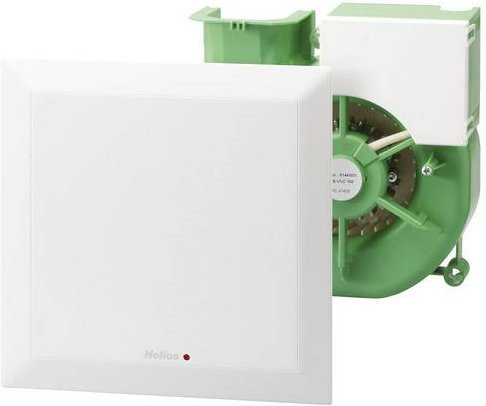Helios Ventilatoren ELS NFC F Ventilatoreinsatz mit App-Steuerung in Schwarz und Weiß - Bild 1
