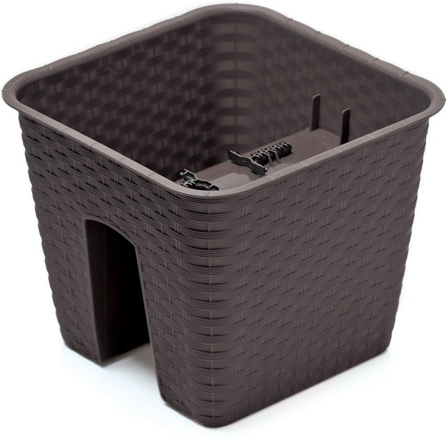 Geflochtener Balkonblumentopf Ratolla DRLB280 von Umbra mit Clip-Funktion, Durchmesser: 27 cm - Bild 1