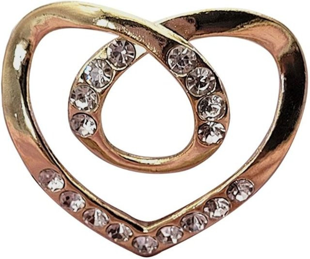 Lucky Star Jewelry Schalring, beige, Kristall, Damen - Bild 1