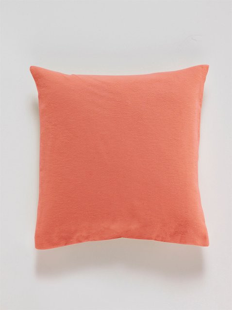 Biberna Bettwäsche Set aus 100% Baumwolle in Terrakotta und Orange mit Kissenbezügen und Nackenrollenbezügen - Bild 1
