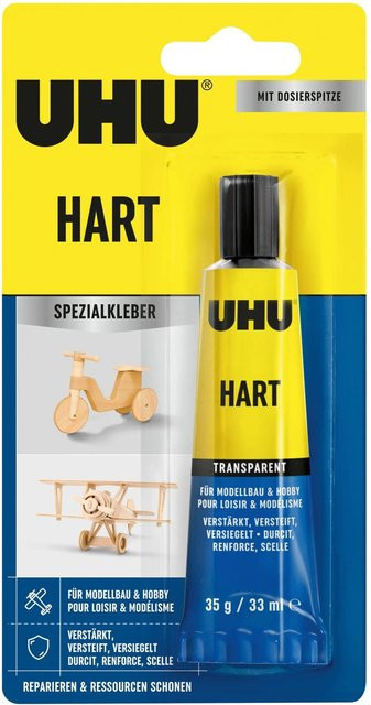 Uhu Hart Spezialkleber Transparent 35 g - Bild 1
