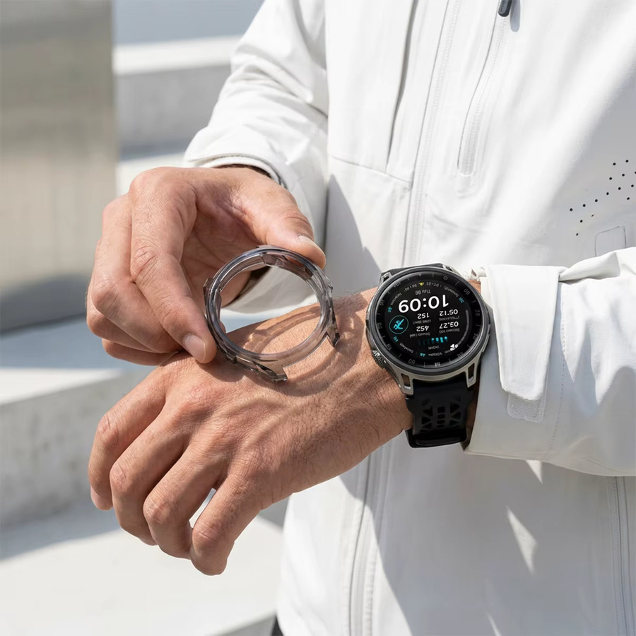 FancyWrist Schutzhülle für Amazfit Cheetah 2 Pro, Silikon, transparent, Unisex - Bild 5