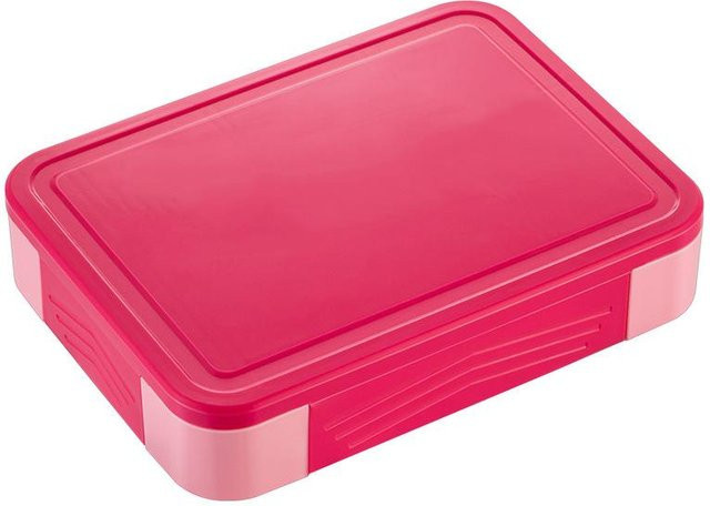 Mango Event Bento-Box Lunchbehälter mit 6 Fächern und Besteck, rot, 1330 ml - Bild 1
