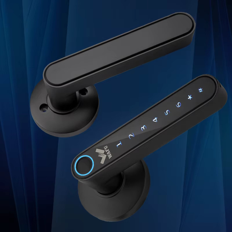 WAFU 016 Smart Lock mit Fingerabdruck, Passwort und Bluetooth via Tuya für Home und Hotel in Schwarz oder Silber - Bild 2