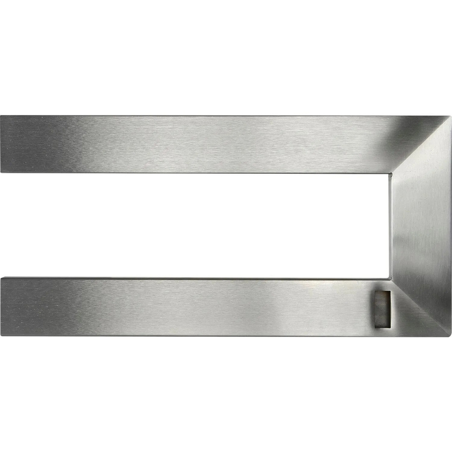 Simausrom Garderobenstange U-Form Rechts aus Edelstahl Gebürstet Silber Matt B: 30 cm, H: 15 cm - Bild 2