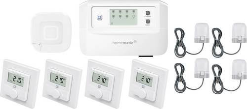 Homematic IP Starterkit Fußbodenheizung in Weiß mit Ethernet/LAN Anschluss - Bild 1