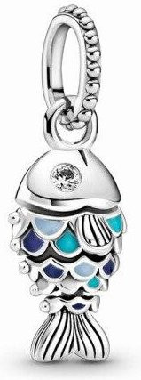 YIRAN Jewelry Charm, 925 Silber, Gold, Zirkonia, Damen - Bild 1