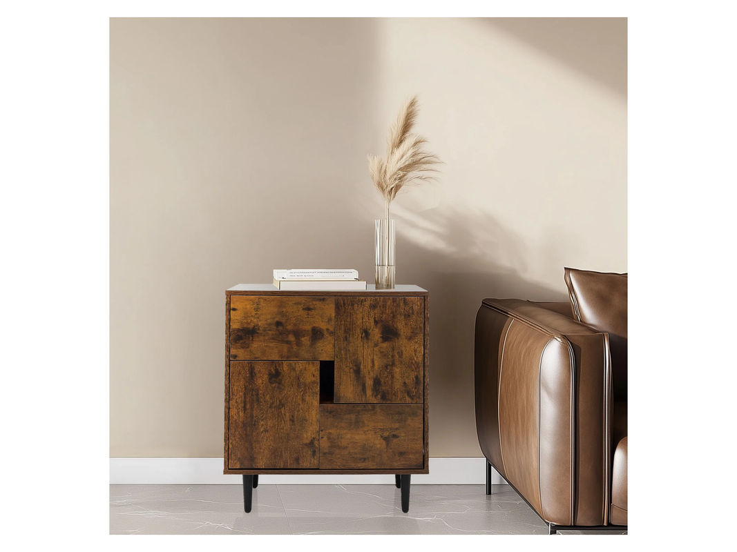 hjh LIVING Kommode LYKKJA aus melaminharzbeschichteter Spanplatte in minimalistischem Design - Bild 2