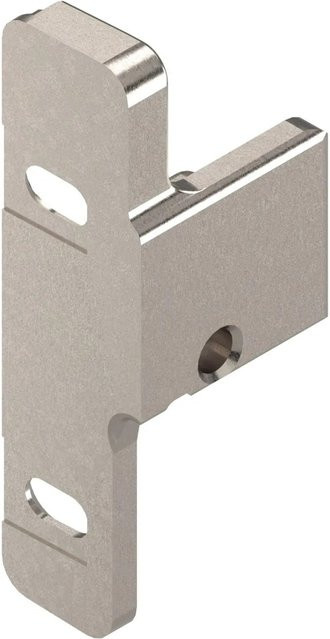 Blum Frontbefestigung Metabox Zarge N Schraubversion Links Zink Vernickelt in Silber - Bild 1