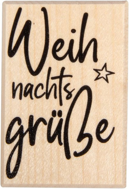 BUTTERER Stempel Weihnachtsgrüße - Bild 1