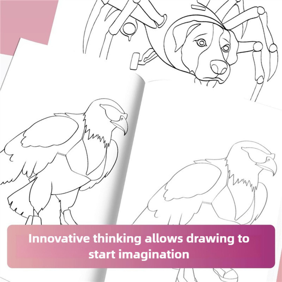 Discover Intime Anime Strichmännchen Malbuch - Bild 2