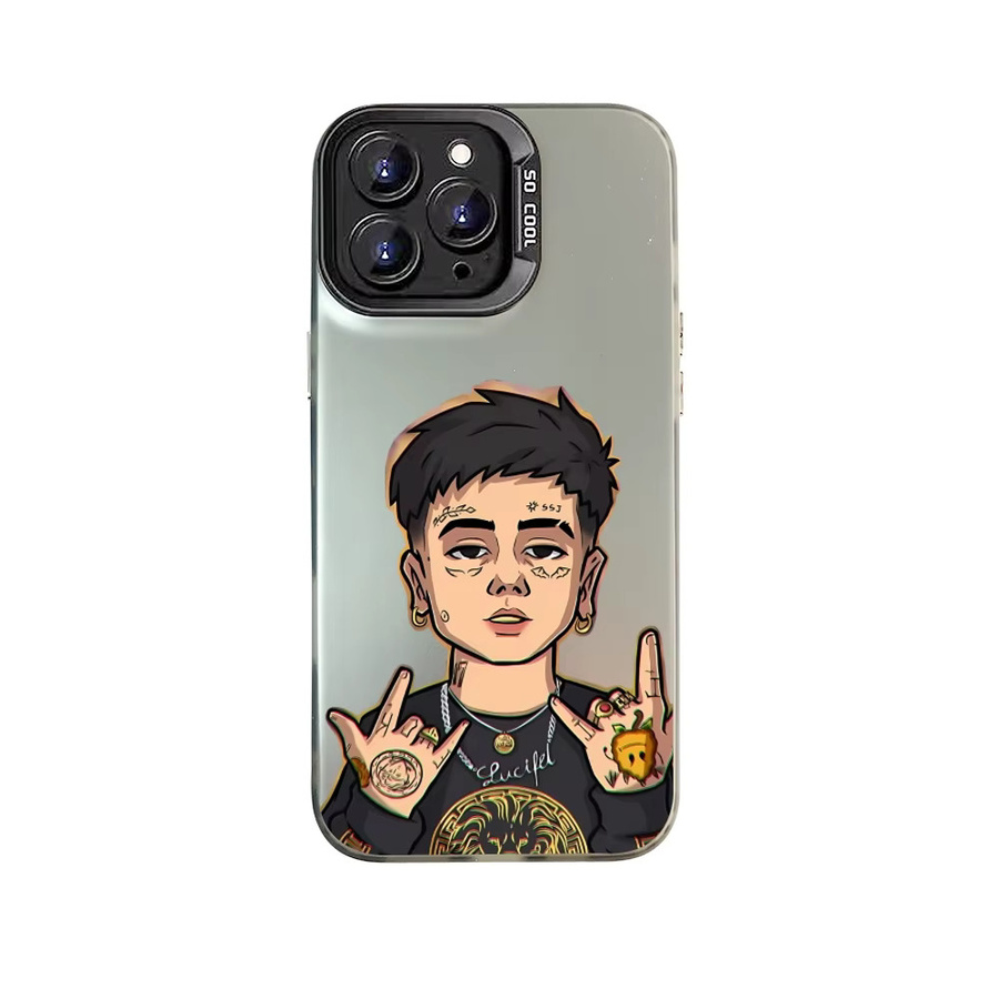 Stoßfeste matte Handyhülle Rapper Duki ADA für iPhone 17 16 15 14 13 12 11 Pro Max Plus und 17 Air in Schwarz oder Transparent - Bild 2