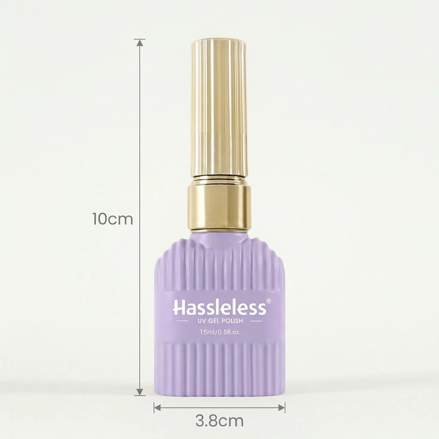 Hassleless Nagelgel Semi-Permanent, Glänzend, 15 ml - Bild 2