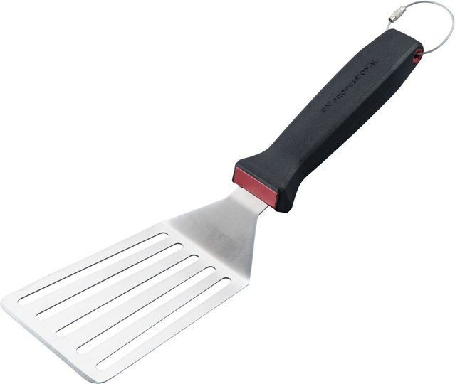 FMprofessional Bratenwender Presist, geschlitzt, Edelstahl, Silber, B: 15 cm, H: 8 cm - Bild 1