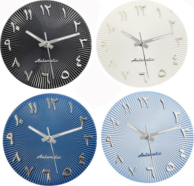 miuksi Zifferblatt mit Zeigern, 29 mm, Unisex - Bild 1