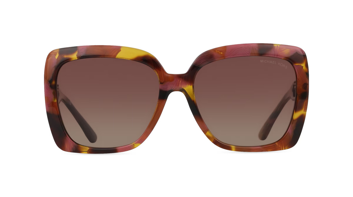 Michael Kors 0MK2213 Sonnenbrille, Vollrand, Quadratisch, Acetat, braun, Damen - Bild 1