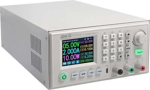 Joy-it Labornetzgerät in Weiß, einstellbar 0 - 60V 0 - 6A 400W mit USB-C und WiFi Fernsteuerung, programmierbar - Bild 1