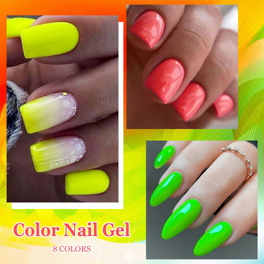 Mtssii Gel Nagellack Set, HEMA-frei, glänzend, 6 Stück - Bild 3