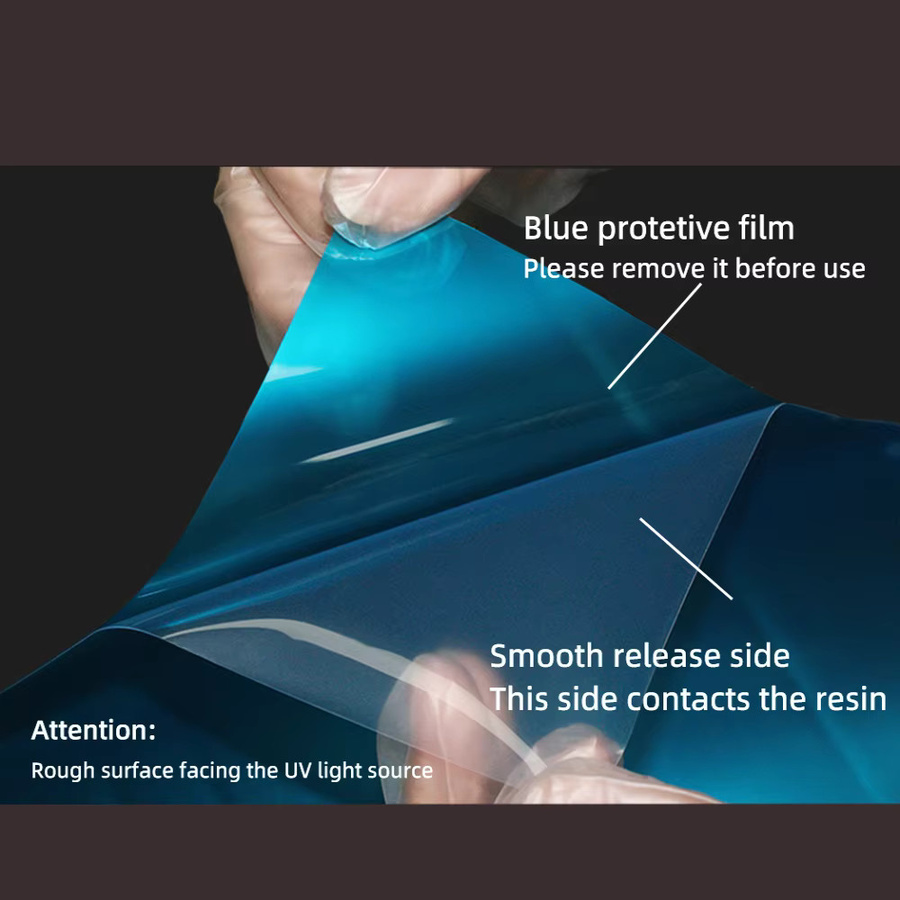 5 Stück ELEGOO ACF Film 0,3 mm für 7 Zoll UV Harz 3D Drucker, B/T: 235 x 160 mm, passend für Mars 5 Ultra, Mars 4 Ultra und Mars 4 - Bild 4