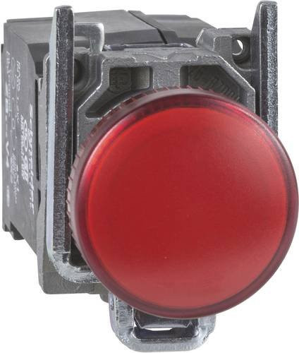 Schneider Electric XB4BV5B4 Leuchtmelder in Rot mit Schraubanschluss und Metallgehäuse - Bild 1