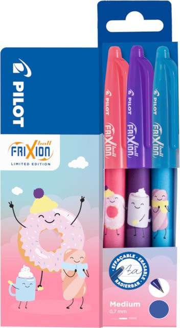 PILOT FriXion Ball Fancy Winter Set Rollerball in Blau und Mehrfarbig - Bild 1