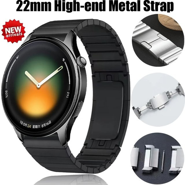 Uhrenarmband Edelstahl, 22 mm, Unisex - Bild 1