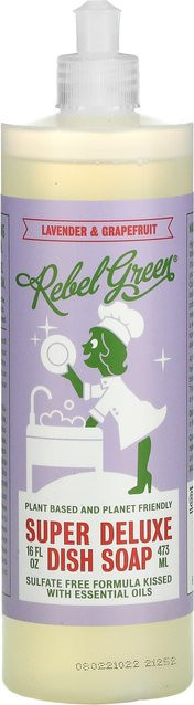 Rebel Green Super Deluxe Spülmaschinentabs Lavendel & Grapefruit 473 ml - Bild 1