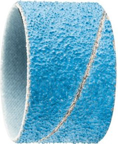 PFERD Zirkon Schleifhülse Z-COOL50 GSB Zylindrisch Blau Ø 45 mm, Tiefe: 30 mm für kühlen Schliff auf Edelstahl - Bild 1