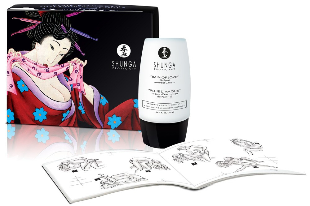 Shunga Rain of Love G-Spot Creme, 30 ml, mit Vitamin E, Damen - Bild 4