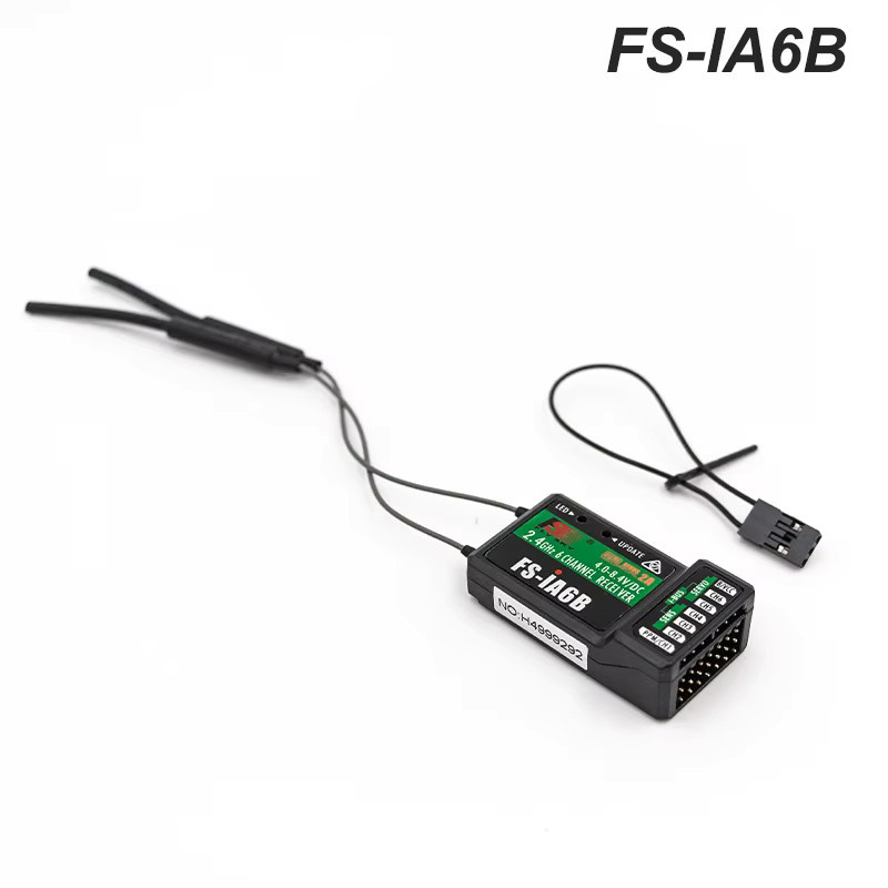 Flysky FS-IA6B IA6B 2,4G 6CH Empfänger, mit Dual-Return PPM-Ausgang und IBUS-Funktion - Bild 2