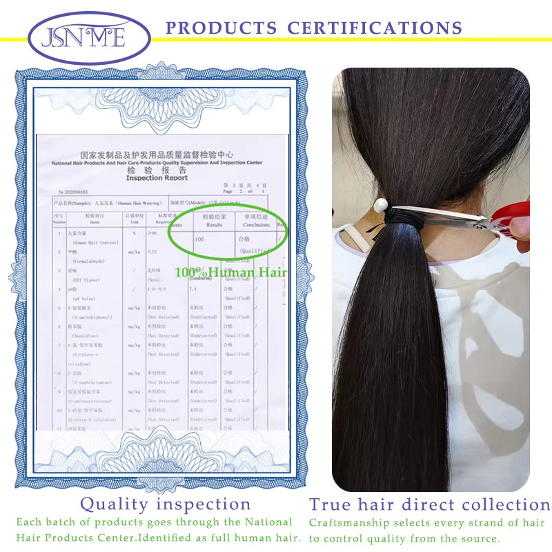 JSNME Echthaarverlängerungen Hot Fusion Bonded Keratin, 1 g/Strähne, 14–24 Zoll - Bild 5
