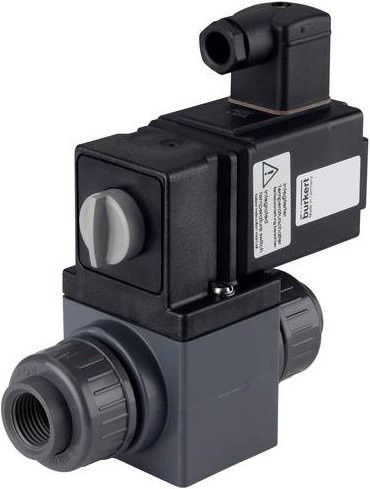 Bürkert Magnetventil 47915 0131 in Schwarz aus Kunststoff - Bild 1