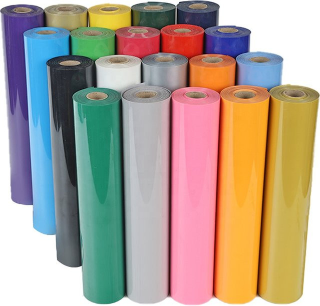 Renlitong Heat Transfer Vinyl HTV Rollen aus PVC für T-Shirts und Transferpressen - Bild 1