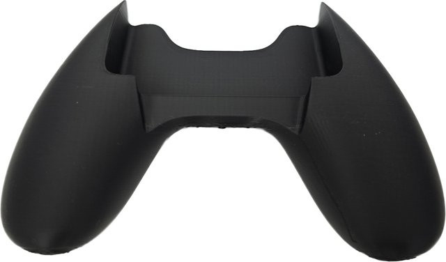 FARAJIAJ Ergonomischer DIY Grip Griff für R35s Spielkonsole in Schwarz, 3D-gedruckt - Bild 1