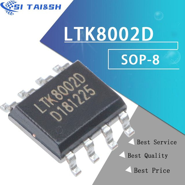 10 Stück Si Tai&SH LTK8002D Klasse AB High-End Audio Leistungsverstärker IC Chip in Schwarz (SOP-8) - Bild 1