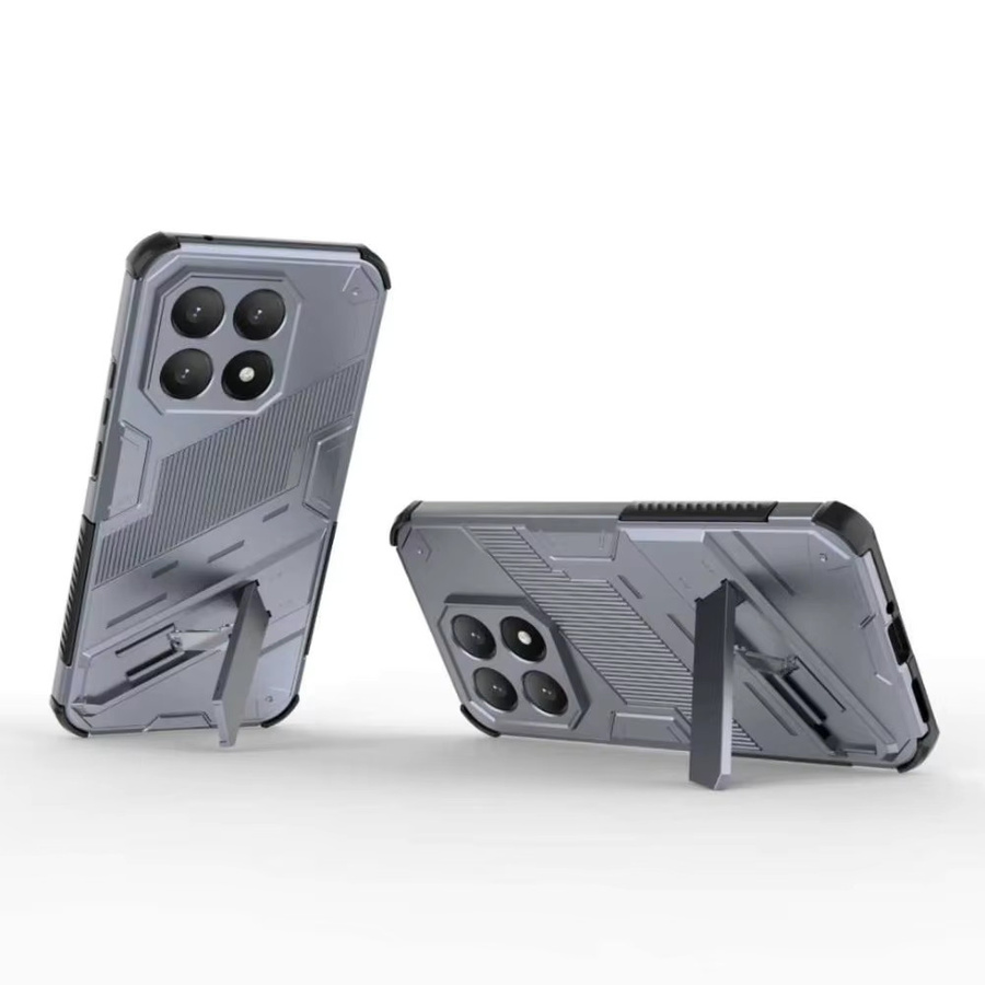 Robuste Schutzhülle für Xiaomi 15T Pro, 17 Pro Max, Redmi Note 15 Pro Plus, 15 und 15C in Blau mit Standfunktion und kabellosem Laden - Bild 2