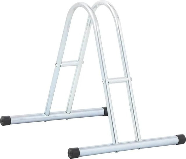 vidaXL Fahrradständer für 1 Fahrrad aus verzinktem Stahl, freistehend - Bild 1