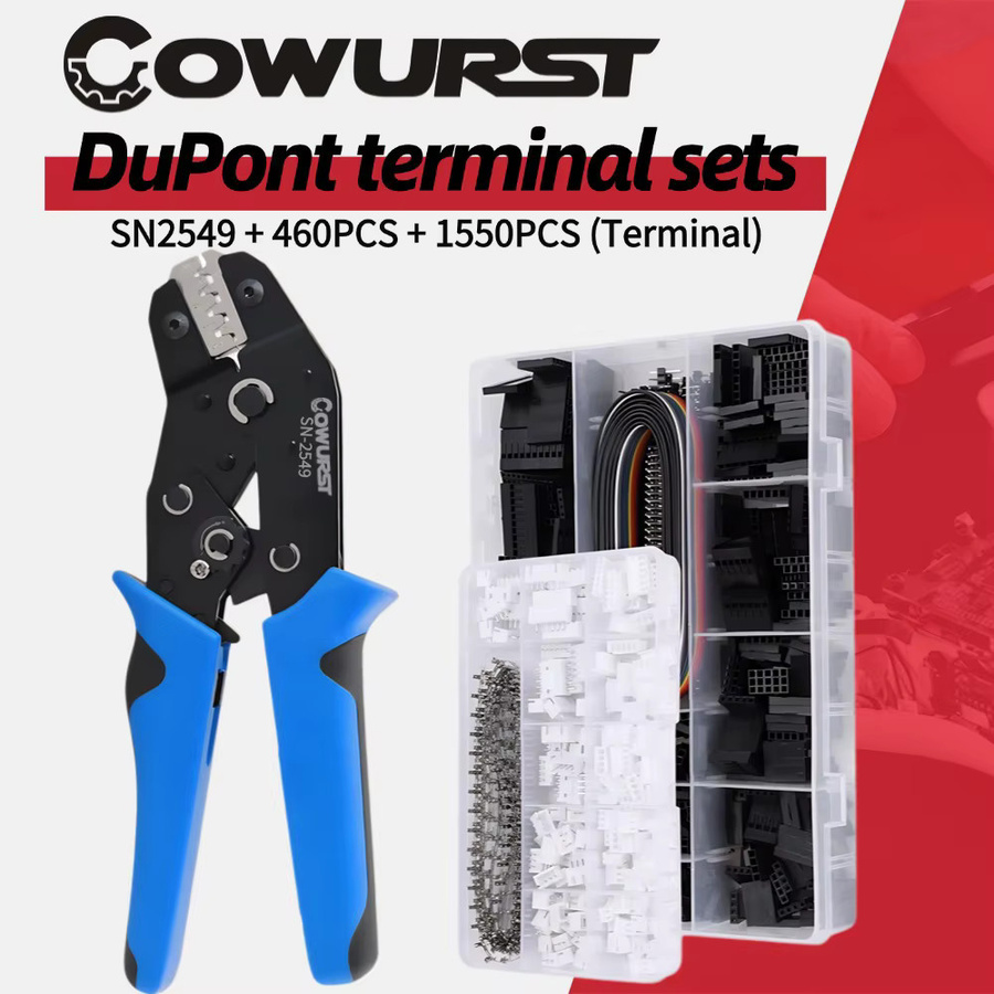Cowurst SN-2549 Anschlussklemme und manuelles Einstellwerkzeug Linien-Crimp-Set für PH2.0/XH2.54 - Bild 6