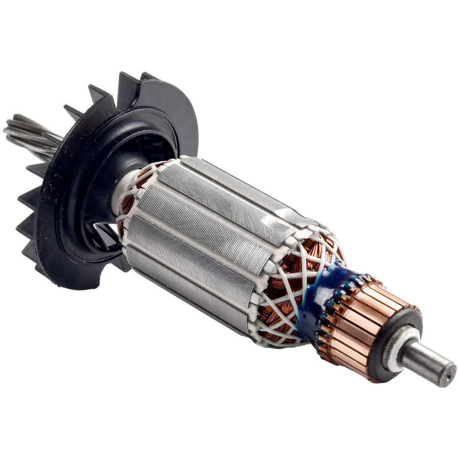 Bosch 7-Zahn-Rotor-Anker-Motor Ersatzteil für elektrische Bohrhammer GBH2-26 und GBH2-26DRE in Silber - Bild 3