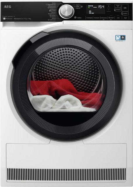 AEG AbsoluteCare Plus Wärmepumpentrockner TR9DW80690 weiß - Bild 1