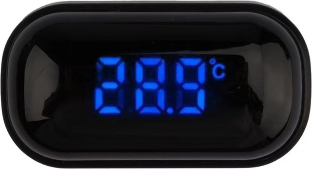 Aideepen Digitales Aquarium Thermometer mit LED Touchscreen und Hochpräzisionssensor in Schwarz - Bild 1