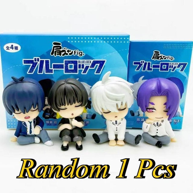 Yiran toy 1 Blue Lock Blind Box Action Figur Isagi Yoichi Bachira Meguru Nagi Seishiro Mikage Reo - Bild 1