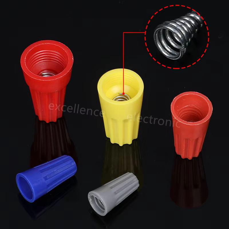 90-teiliges Drahtverbinder-Set von ZSDZFYLLK mit Drehschraubverschluss und Schnellverbinder für elektrische Kabelklemmen in Multicolor - Bild 4