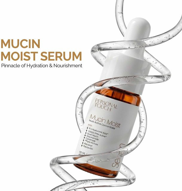 Personal Touch Schneckenschleim-Serum, Hyaluronsäure, Niacinamid, Trockene Haut - Bild 1
