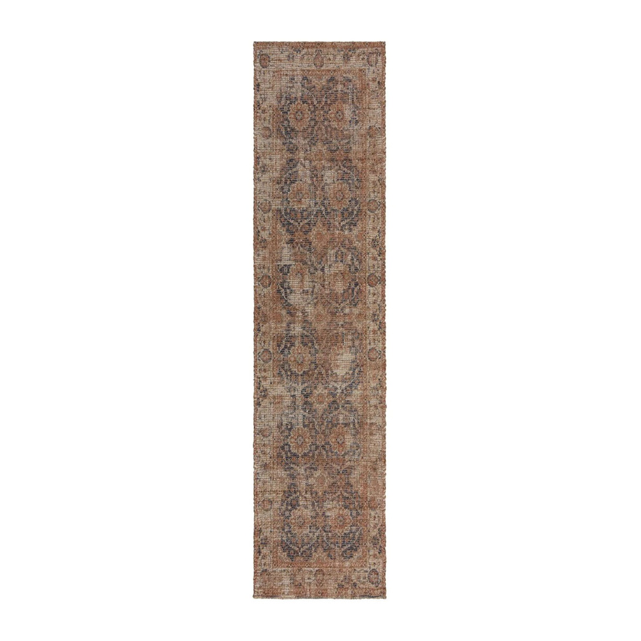 Flair Rugs Kurzflorteppich Miley in Mehrfarbig mit Jute-Mix B/T: 230 x 60 cm - Bild 2