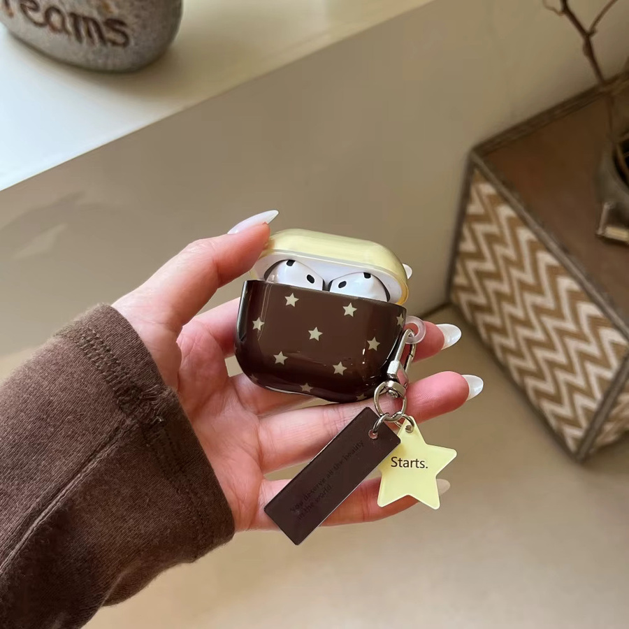Kontrastierender Farbstern AirPods Pro 3 Schutzhülle mit Aufhängung für Apple - Bild 2
