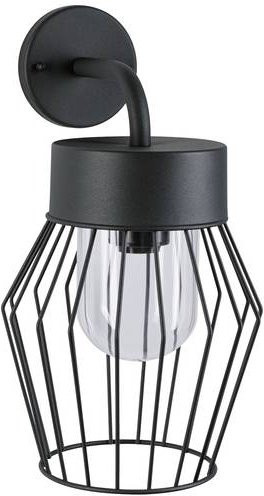 Paulmann Lanka 94736 Außenwandleuchte in Anthrazit aus Metall mit Glas für den Garten - Bild 1