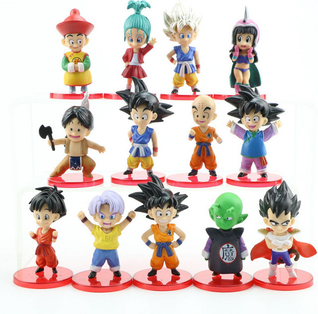 Bandai Dragon Ball Mini-Figurenset, Actionfiguren, 13-teiliges Set - Bild 1