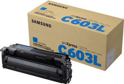HP CLT-C603L Original Cyan Tonerpatrone für ProXpress SL-C4010N, SL-C4010ND, SL-C4012ND, SL-C4060FX, SL-C4062FX (SU080A) - Bild 1