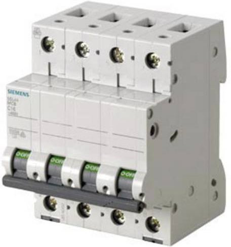 Siemens Leitungsschutzschalter 5SL4408-6 8A 400V grau - Bild 1